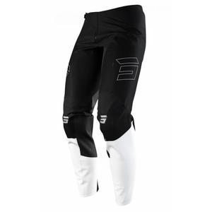 Pantaloni de motocross pentru femei Shot Contact Shelly 22 alb și negru výprodej lichidare
