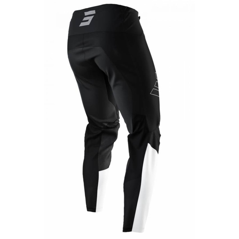 Pantaloni de motocross pentru femei Shot Contact Shelly 22 alb și negru výprodej lichidare