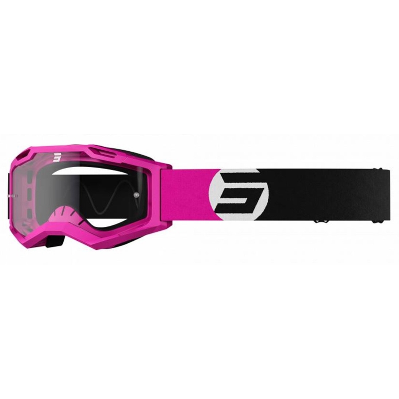 Ochelari de motocros Shot Assault 2.0 Astro negru-fluo roz