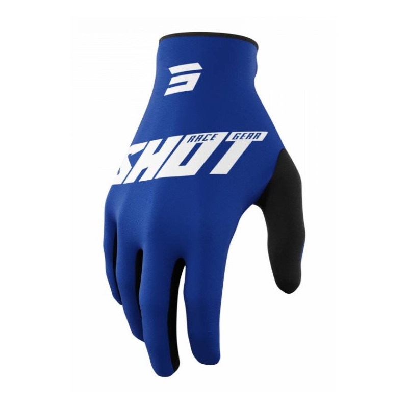 Mănuși de motocross Shot Raw Burst Albastru výprodej lichidare