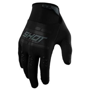 Mănuși de motocross Shot Vision negru lichidare výprodej