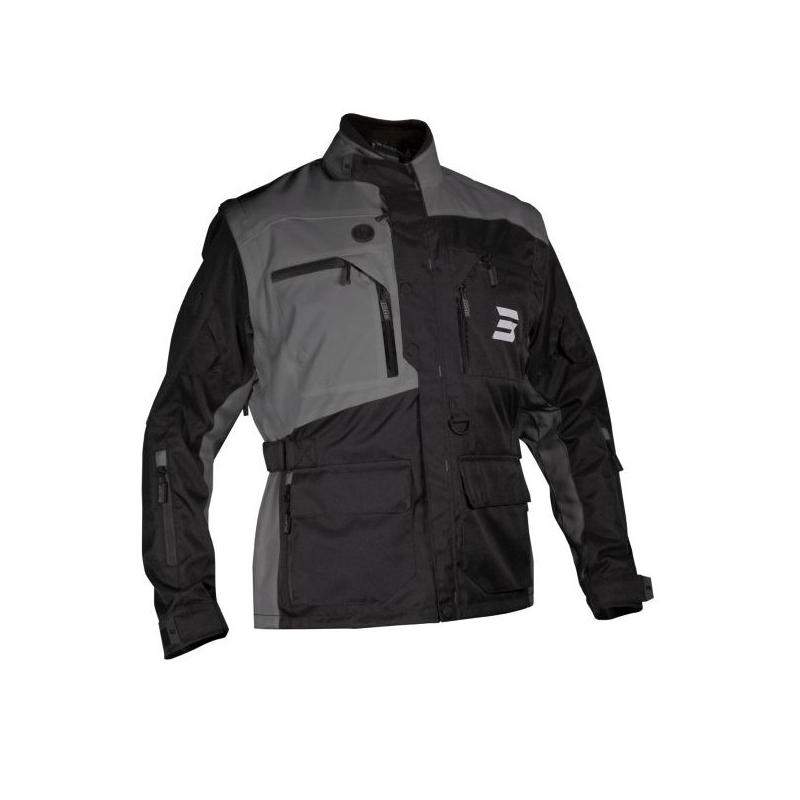 Geacă de motocicletă Shot Racetech negru-gri