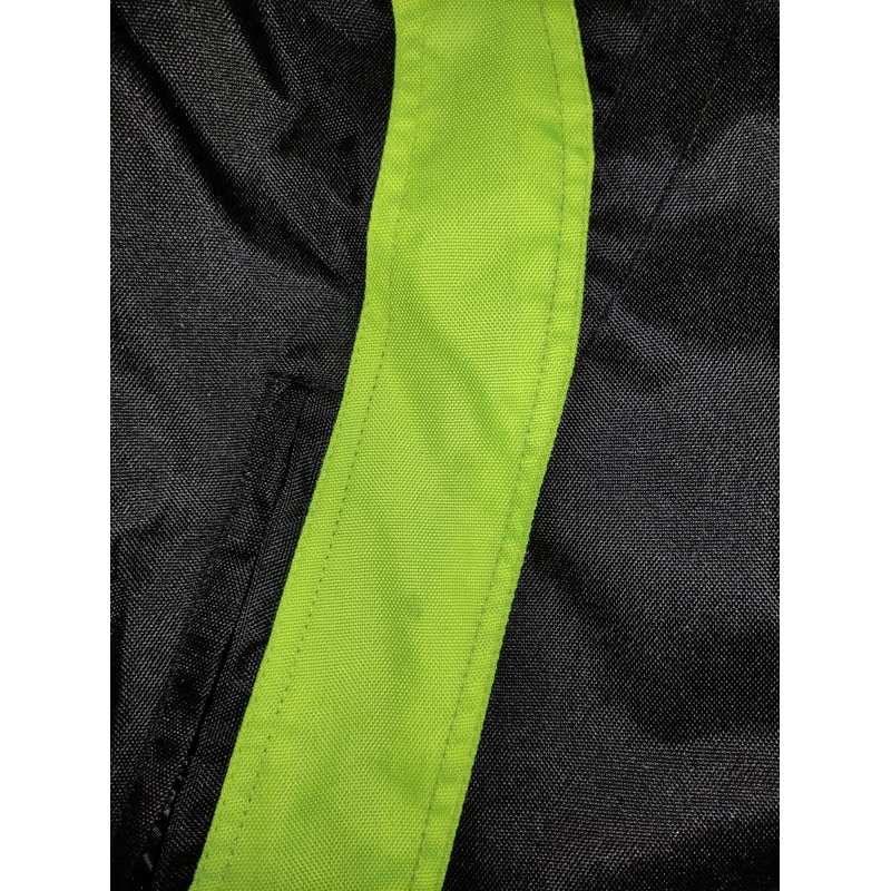 Jachetă pentru motociclete RSA ST-01 negru-galben-fluo - II. calitate