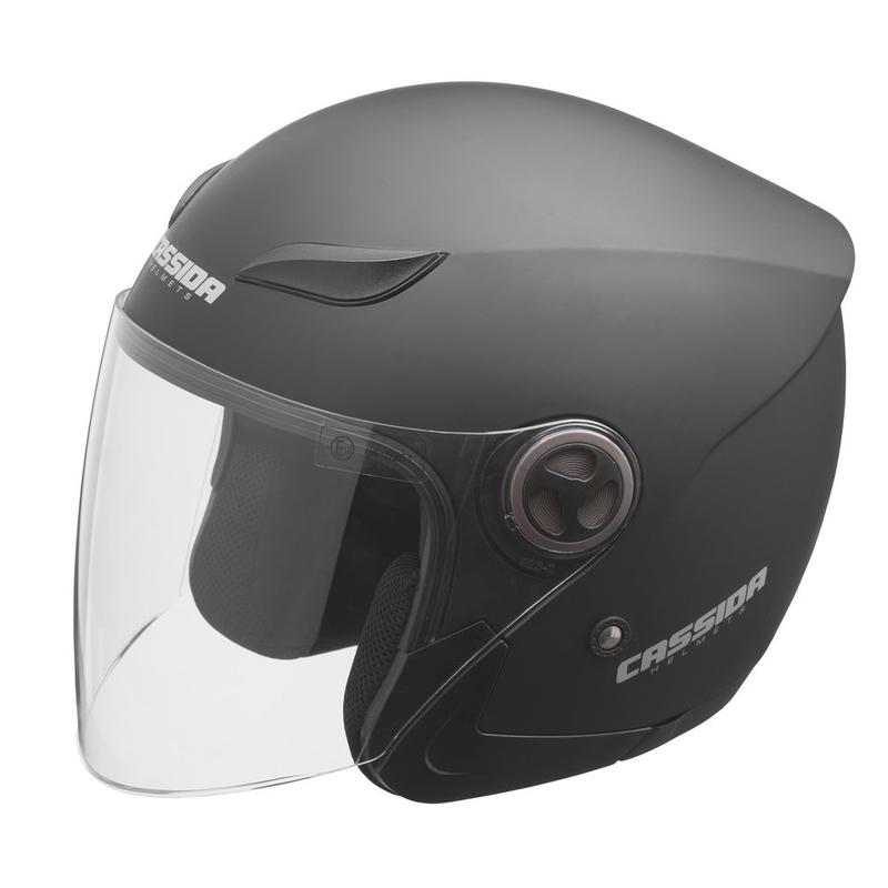 Cască de motociclist Cassida Reflex open negru mat