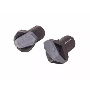 Frame sliders PUIG R19 4962N black with grey rubber