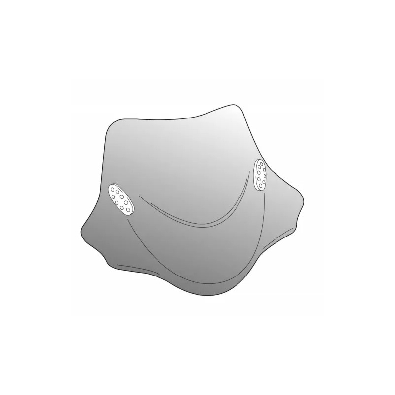 Windshield PUIG CITY SPORT smoke universal