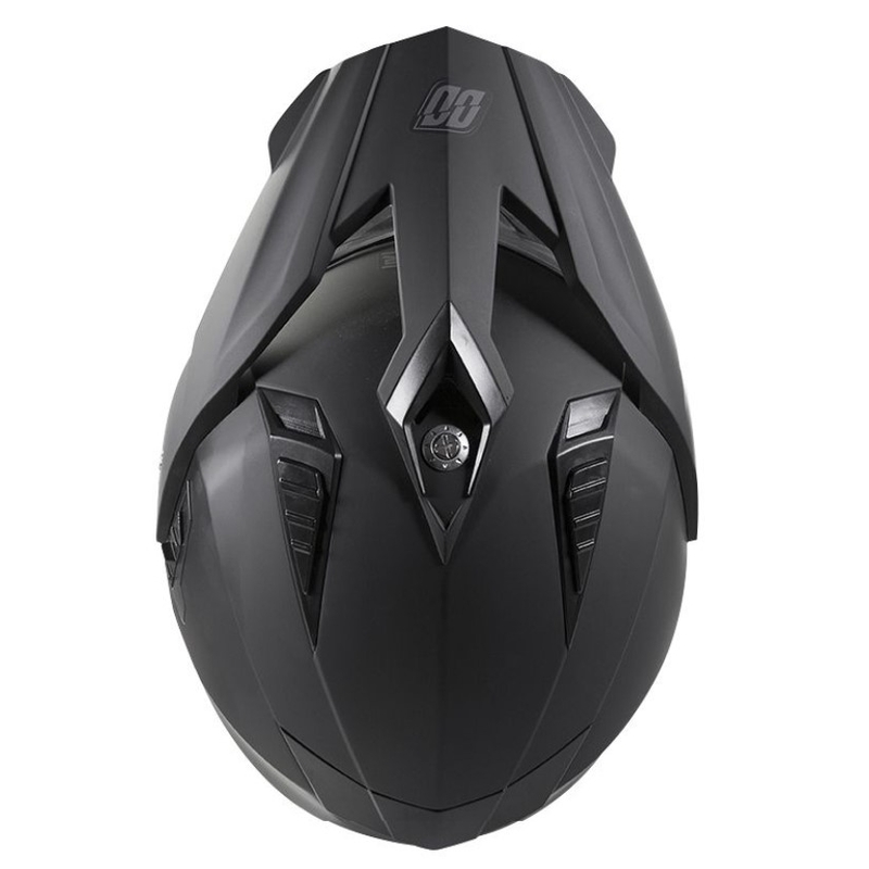 Cască de motocicletă Enduro Shot Ranger Solid Black Matte lichidare