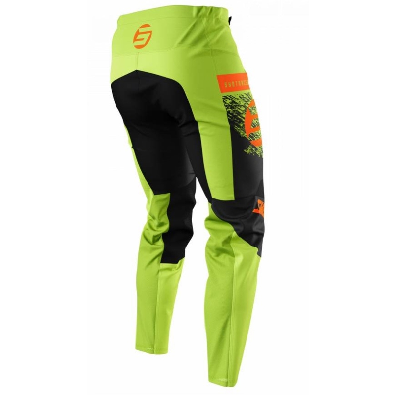 Pantaloni Motocross pentru copii Shot Devo Roll portocaliu-verde výprodej lichidare