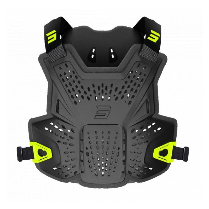 Protecție pentru piept Shot Airflow negru-fluo galben