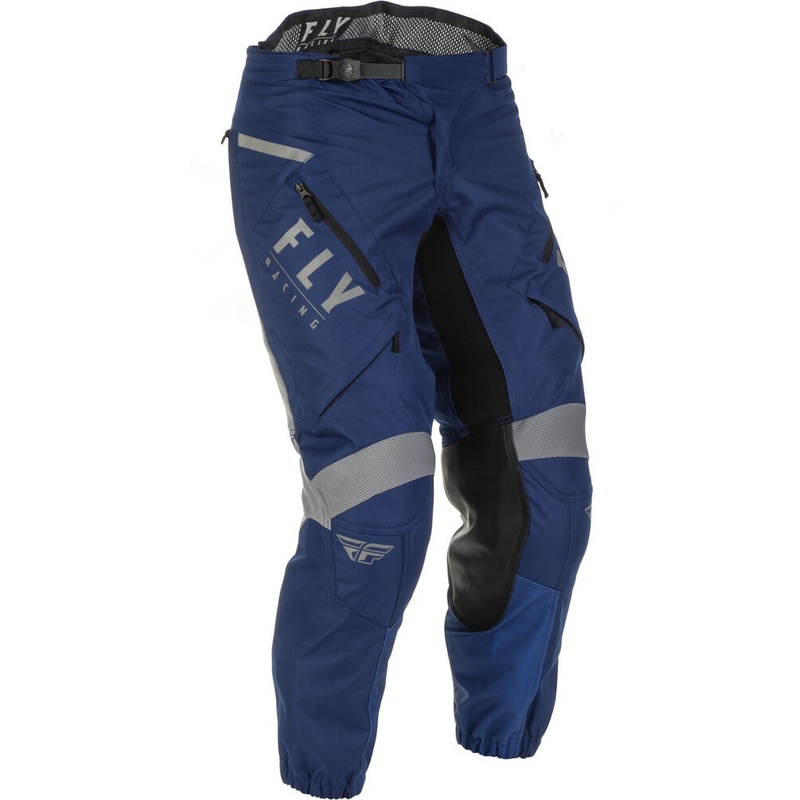 Pantaloni de motocros FLY Racing Patrol albastru-cenușiu