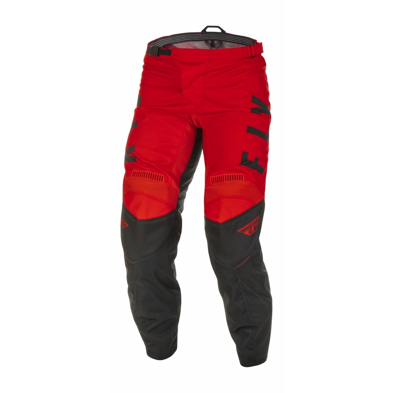 Pantaloni de motocross FLY Racing F-16 2022 negru-roșu