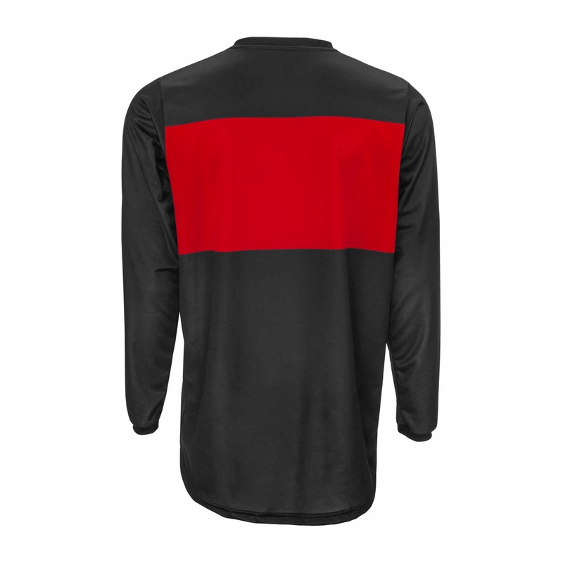 Tricou de motocros FLY Racing F-16 2022 negru-roșu