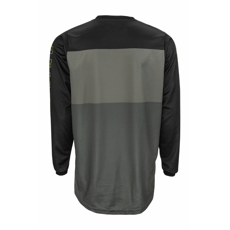 Tricou de motocros FLY Racing F-16 2022 gri-negru-galben-fluo