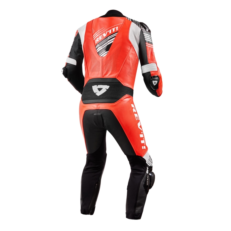 Revit Apex costum de motociclist dintr-o singură bucată roșu-negru-alb lichidare