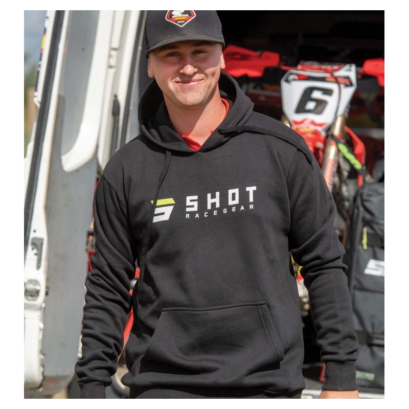 Bărbați Shot Hoodie negru lichidare