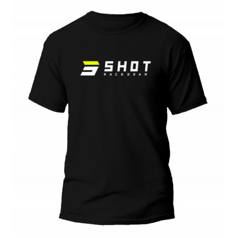 Tricou pentru bărbați Shot Team negru