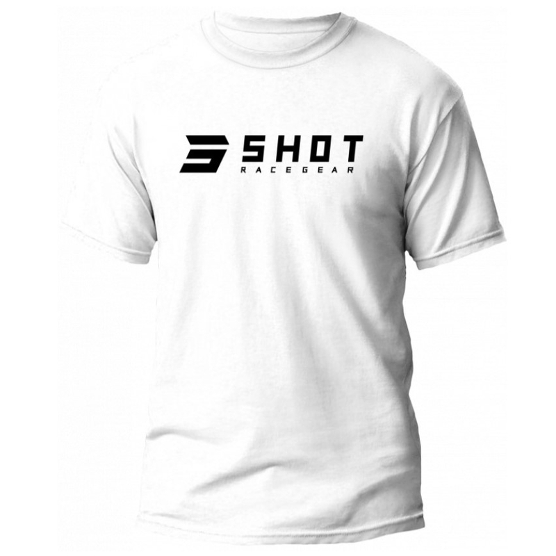 Cămașă albă Shot Team 2.0 pentru bărbați