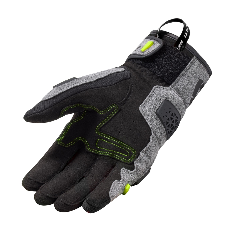 Mănuși pentru motociclete Revit Mangrove argintiu-negru-galben-fluo