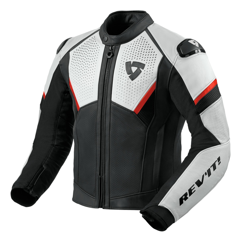 Revit Matador jachetă de motocicletă negru-alb-alb-roșu-fluo lichidare