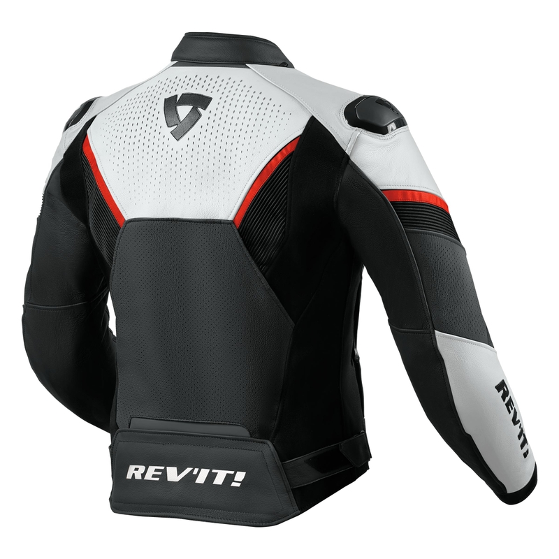 Revit Matador jachetă de motocicletă negru-alb-alb-roșu-fluo lichidare
