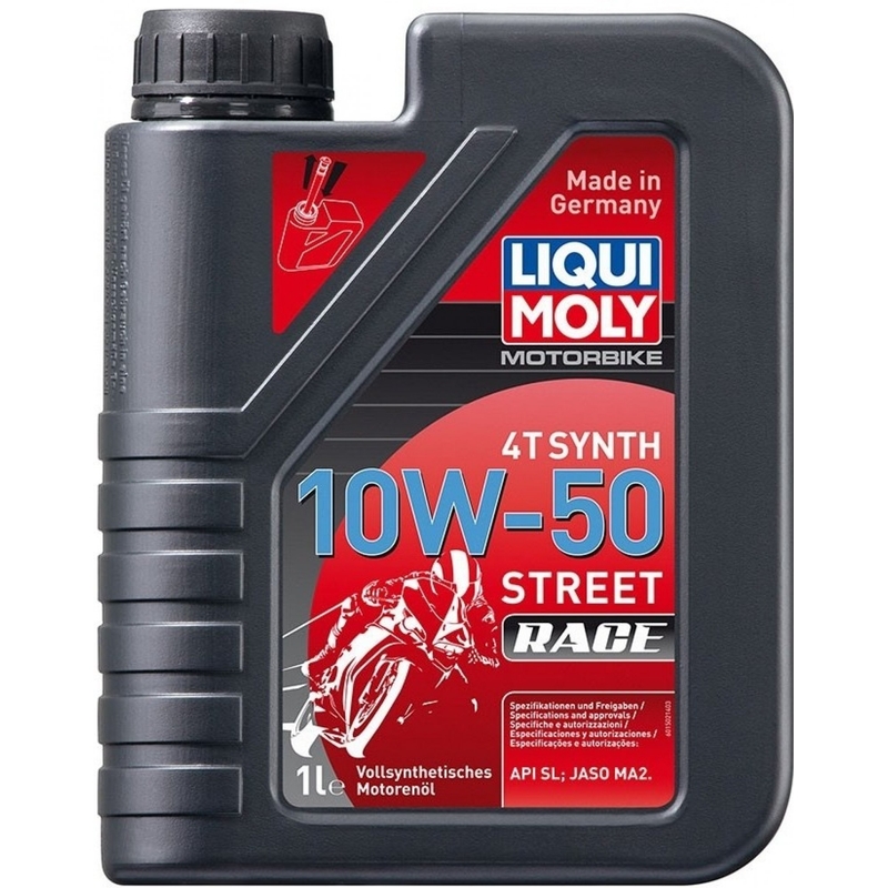 LIQUI MOLY Motorbike 4T Synth 10W50 Race 1 L