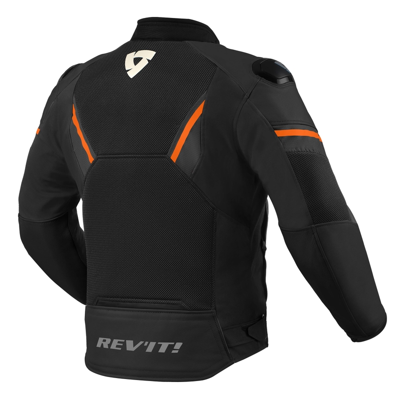 Jachetă pentru motociclete Revit Mantis 2 H2O negru-portocaliu lichidare