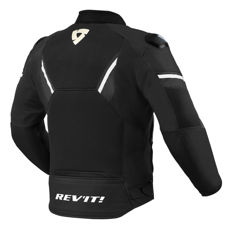 Revit Mantis 2 H2O jachetă de motocicletă neagră și albă lichidare