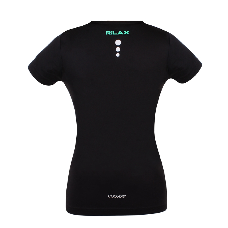 Tricou funcțional pentru femei Rilax Hrama negru