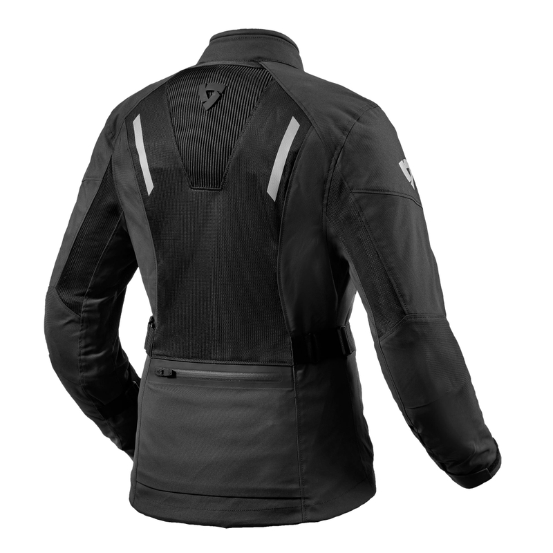Geaca moto dama Revit Levante 2 H2O neagra
