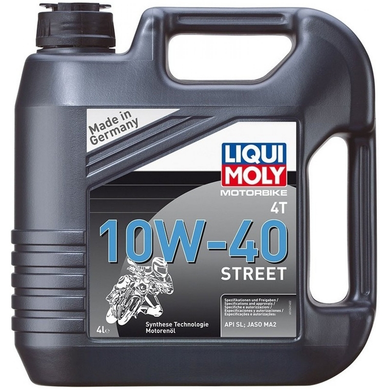 Ulei de motor LIQUI MOLY Motocicletă 4T 10W40 Street 4 l