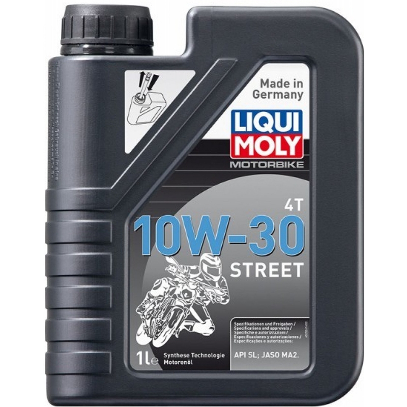 Ulei de motor LIQUI MOLY Motocicletă 4T 10W30 Street 1 l