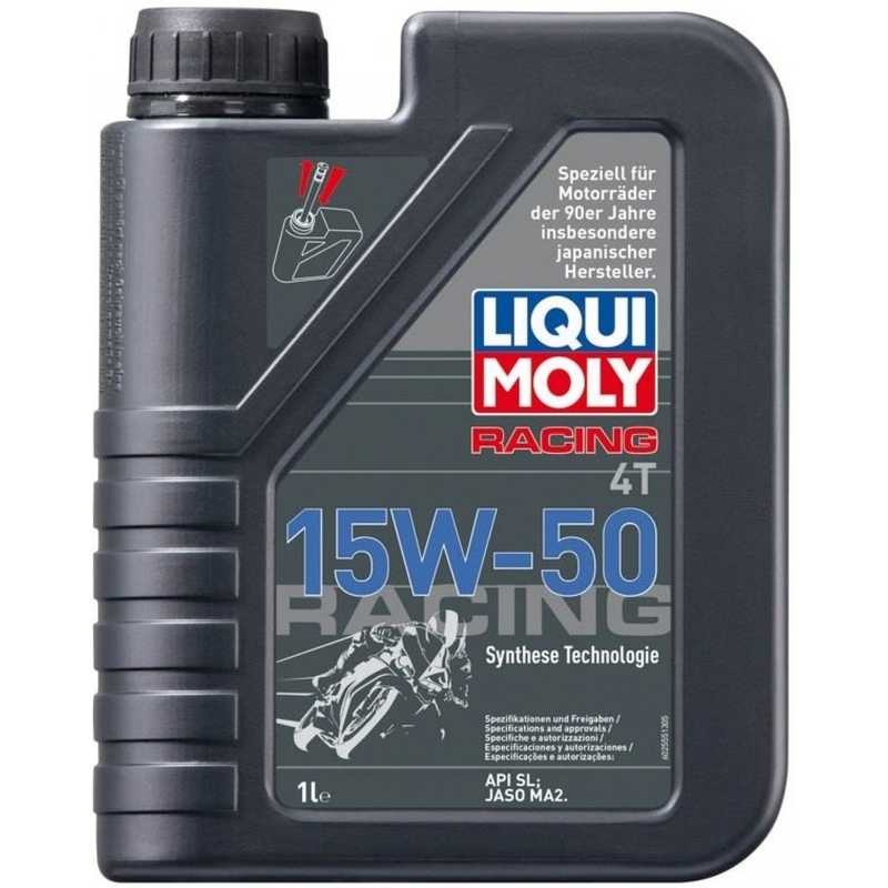 Ulei de motor LIQUI MOLY Motocicletă 4T 15W50 Street 1 l