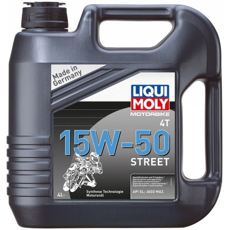 Ulei de motor LIQUI MOLY Motocicletă 4T 15W50 Street 4 l