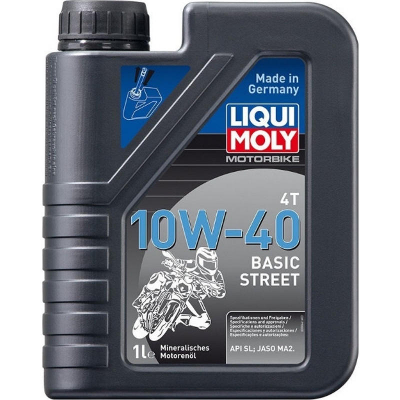 LIQUI MOLY Motorbike 4T 10W40 Basic Street 1 L