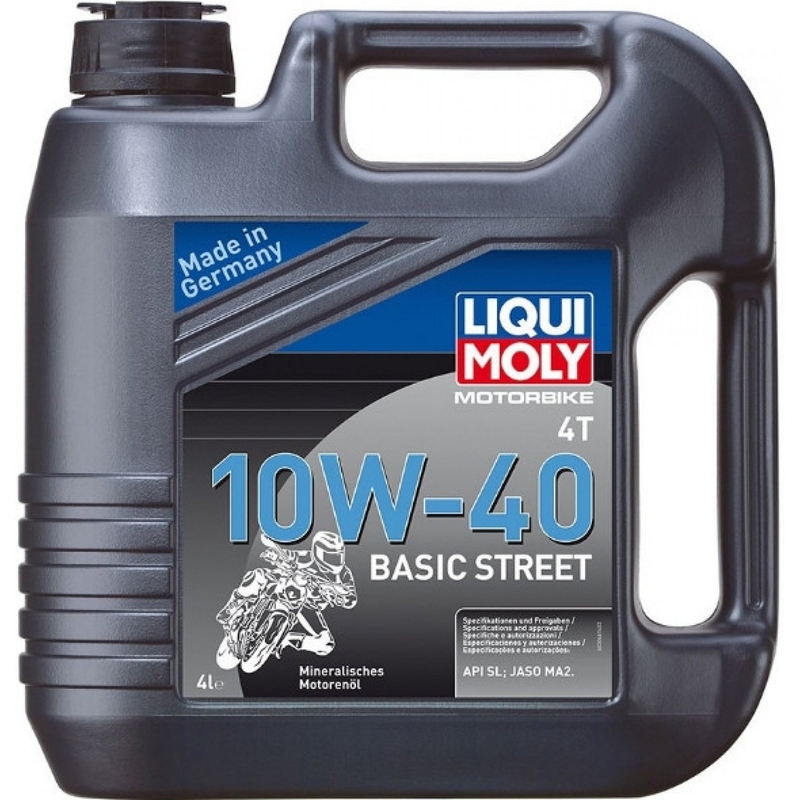 LIQUI MOLY Motorbike 4T 10W40 Basic Street 4 L