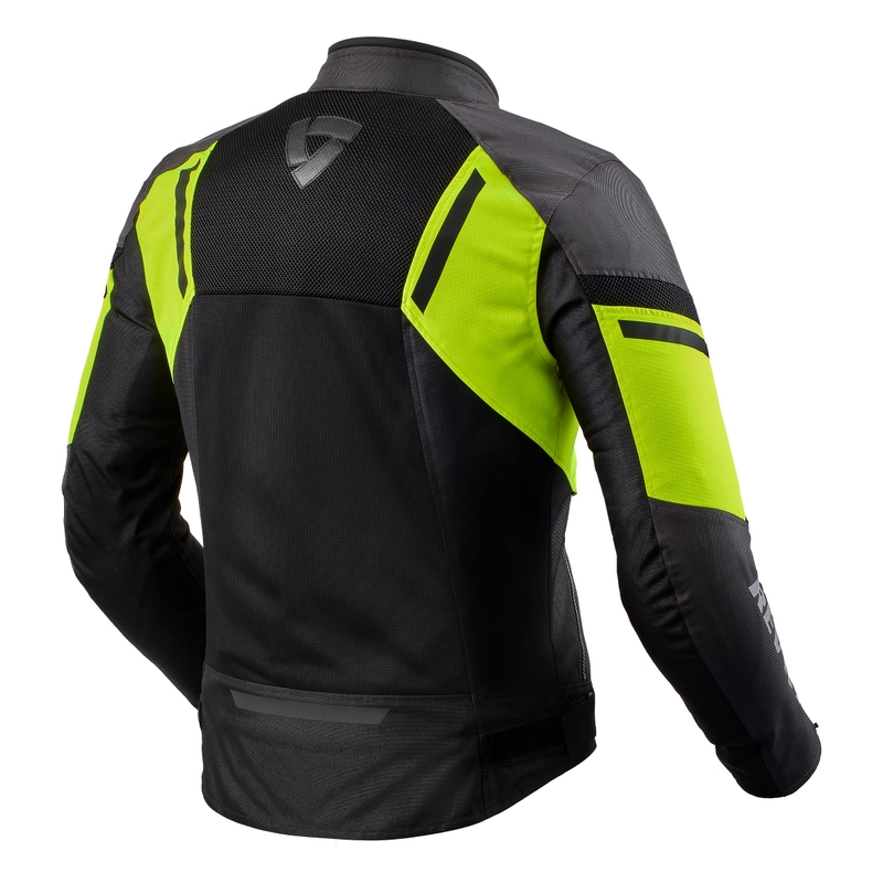 Revit GT-R Air 3 jachetă de motocicletă galben-fluo negru