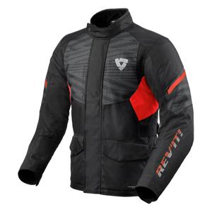 Revit Duke H2O jachetă de motocicletă negru și roșu