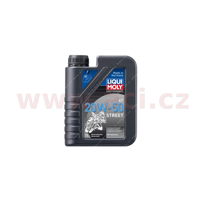 Ulei de motor LIQUI MOLY Motocicletă 4T 20W50 Street 1 l