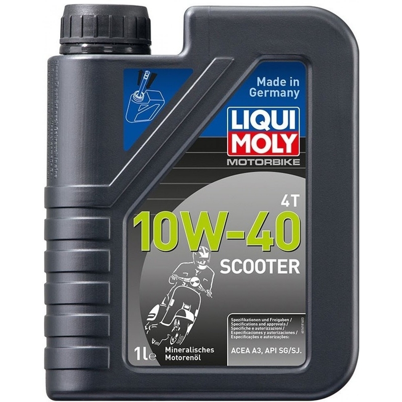 Ulei de motor LIQUI MOLY Motocicletă 4T 10W40 Scuter 1 l