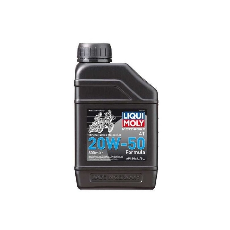 Ulei de motor LIQUI MOLY Motorbike 4T 20W50 Formula 800 ml