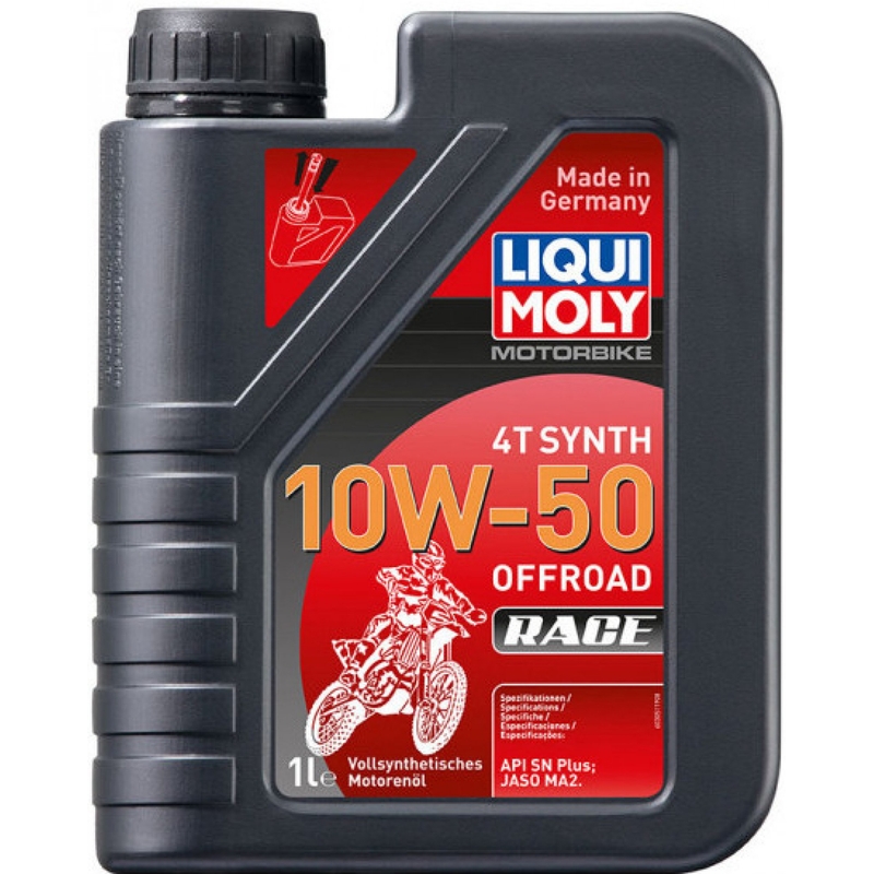 Ulei de motor LIQUI MOLY Motorbike 4T Synth 10W50 Offroad Race 1 l