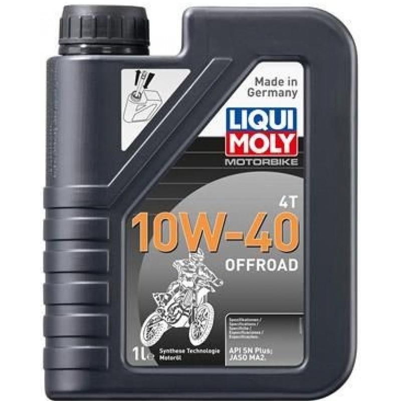 Ulei de motor LIQUI MOLY Motocicletă 4T 10W40 Offroad 1 l