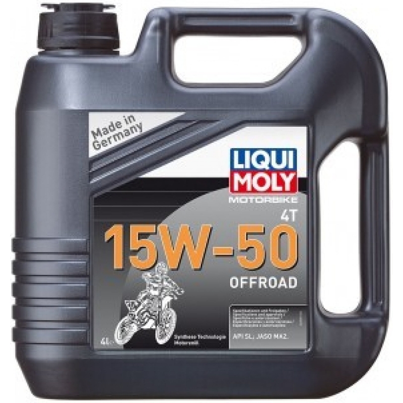 Ulei de motor LIQUI MOLY Motocicletă 4T 15W50 Offroad 4 l