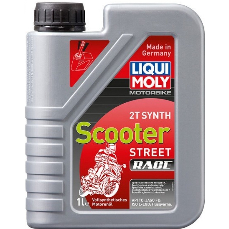 Ulei de motor LIQUI MOLY Motocicletă 2T Synth Scooter Race 1 l