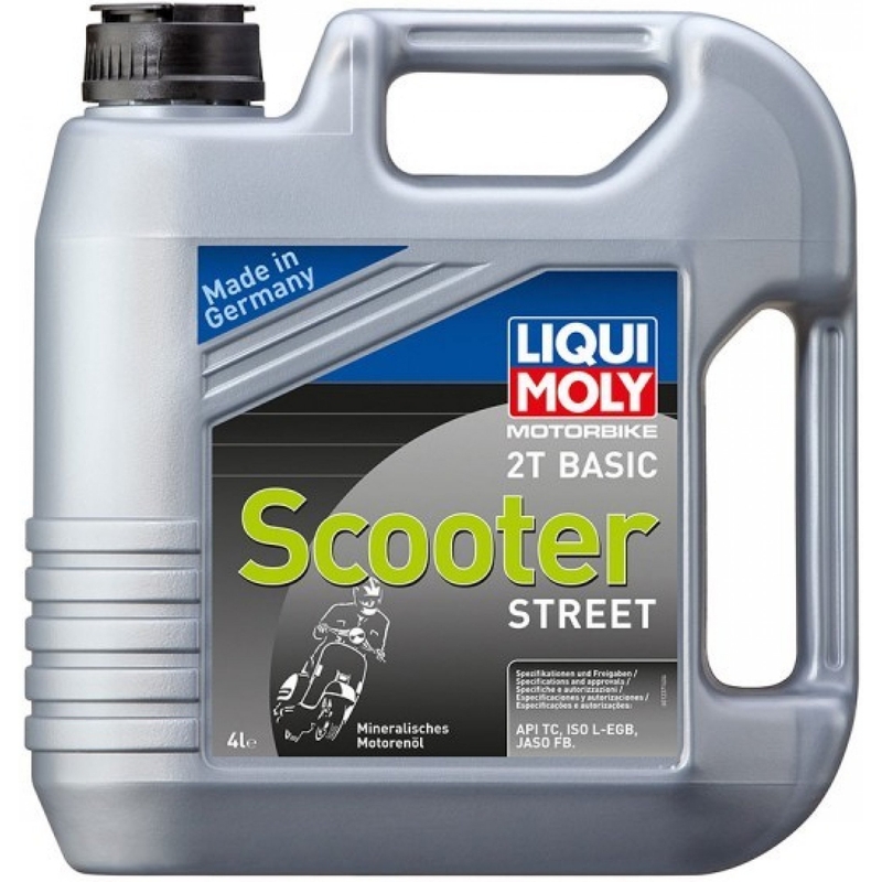 Ulei de motor LIQUI MOLY Motocicletă 2T Basic Scuter 4 l