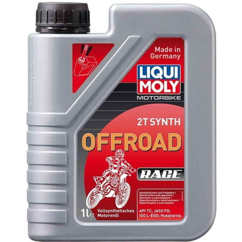 Ulei de motor LIQUI MOLY Motorbike 2T Synth Offroad Race 1 l