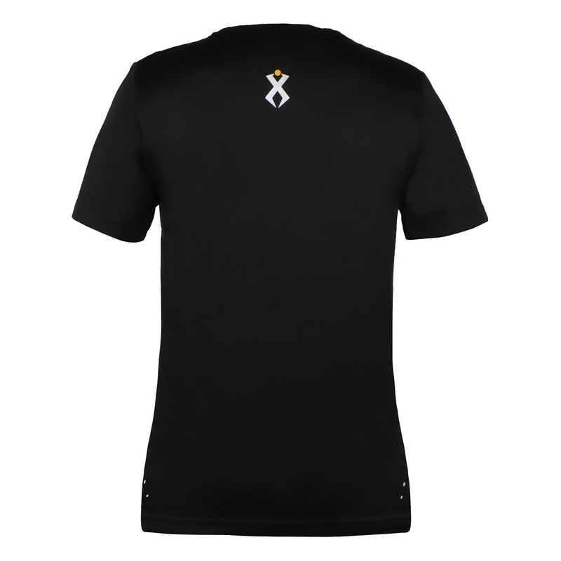 Tricou funcțional pentru bărbați Rilax Hram negru