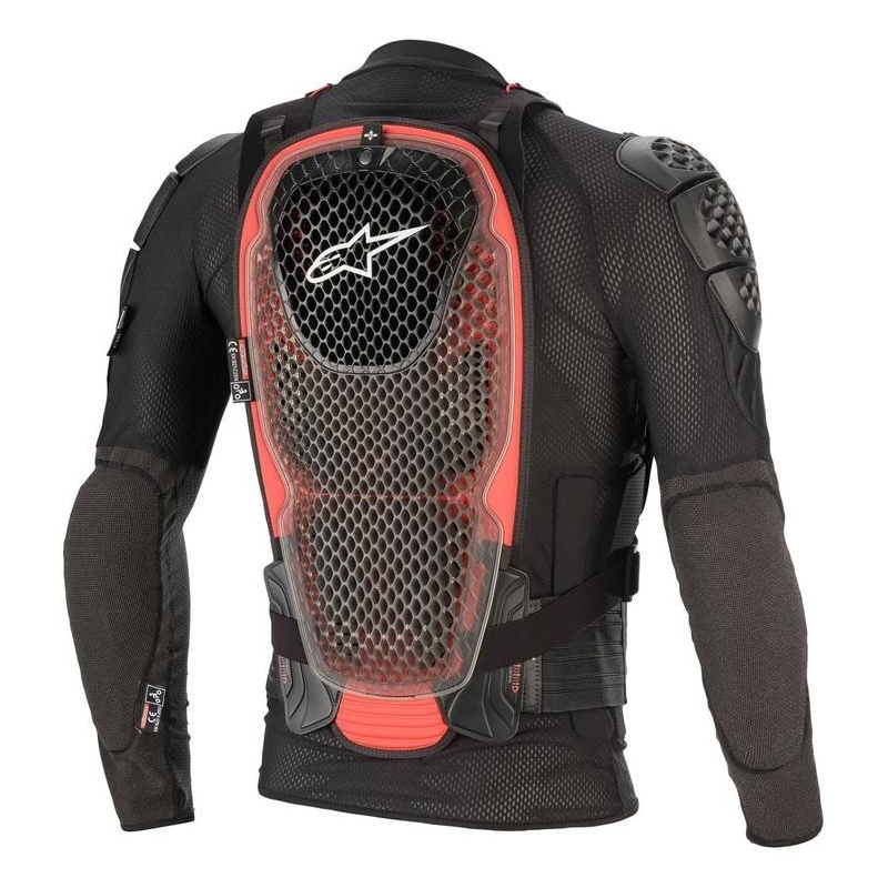 Protecție de corp Alpinestars Bionic Tech V2 negru și roșu