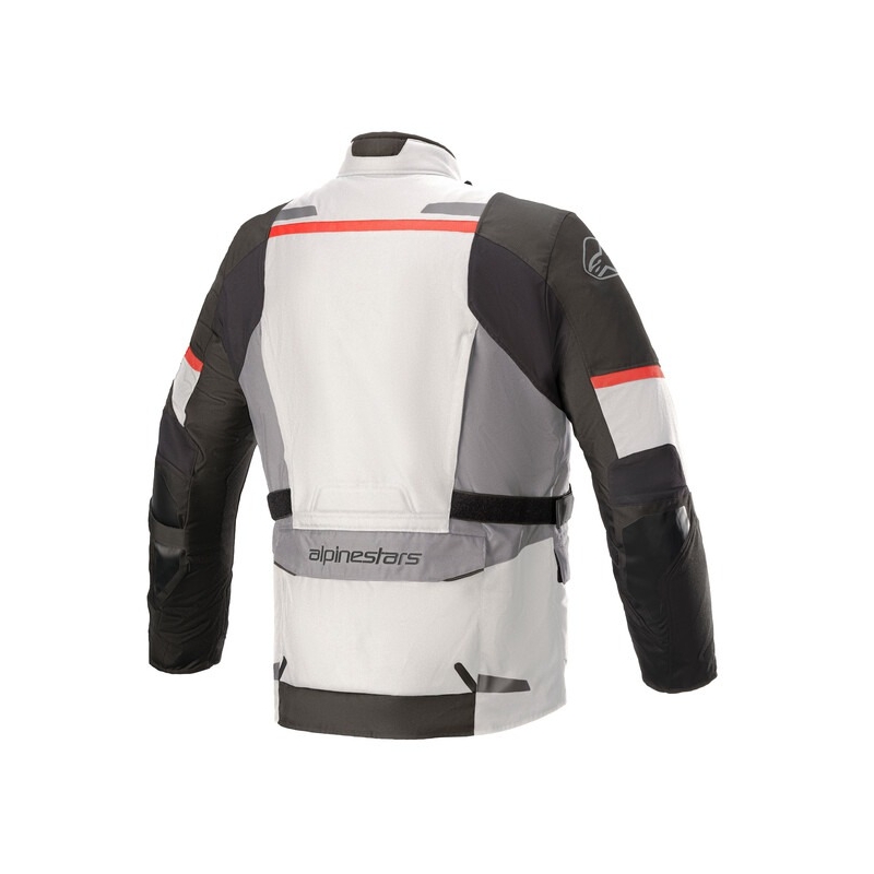 Alpinestars Andes Drystar Grey-Negru-Roșu Geacă de motocicletă