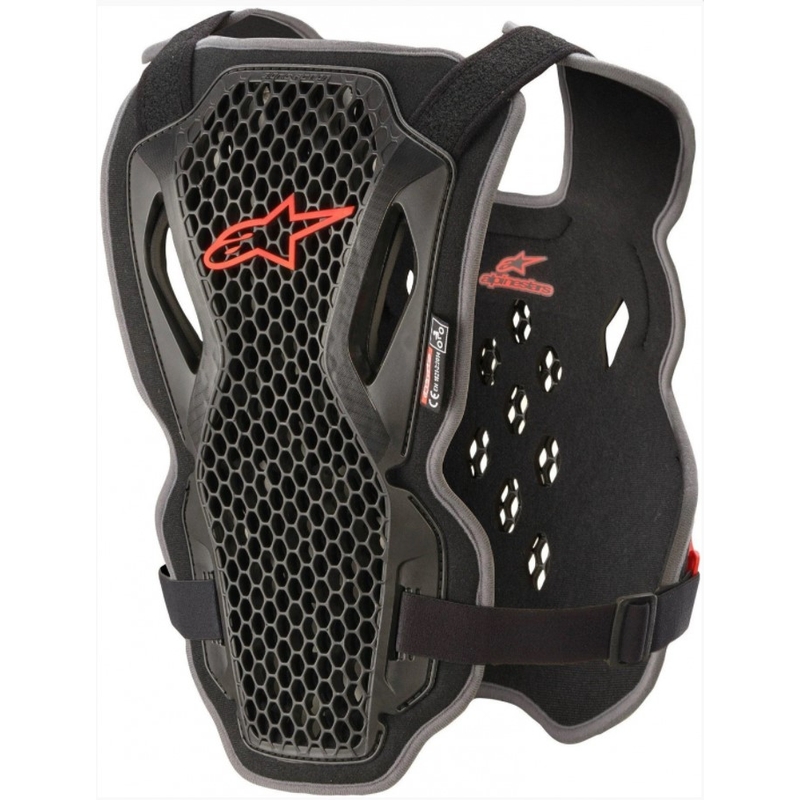Alpinestars Bionic Action protector de piept negru și roșu